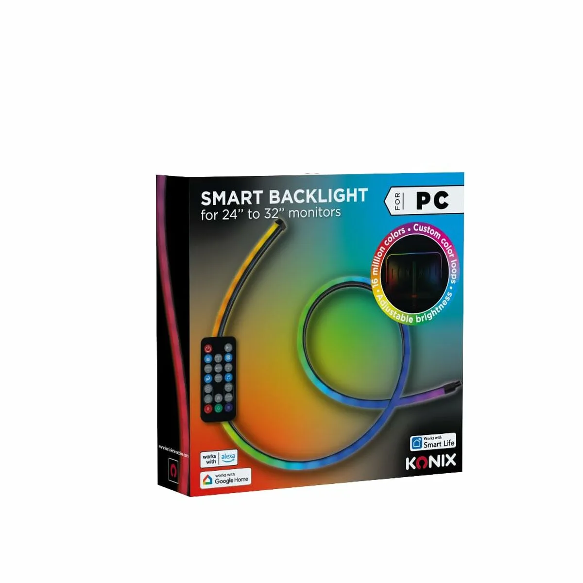 Bandes led konix smart multicouleur s046293585. Diaytar, c'est votre garantie contre la déception. Des produits testés et approuvés, pour un shopping en toute sérénité.