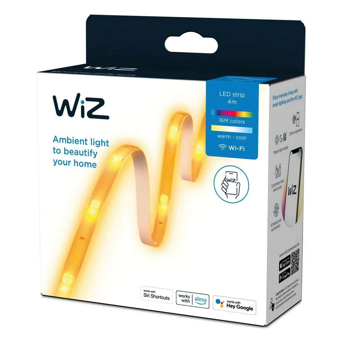 Bandes led wiz illumination rgb wi fi s791872852. Diaytar, c'est le testament vivant qu'on peut allier large choix et qualité exemplaire dans le e-commerce.