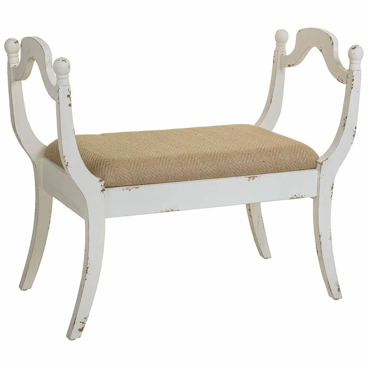 Banquette alexandra house living blanc eponge bois d epicea bois mdf 45 x 78 x 90 cm d163239869. Diaytar : Parce que vous méritez le meilleur, nous sélectionnons l'excellence.