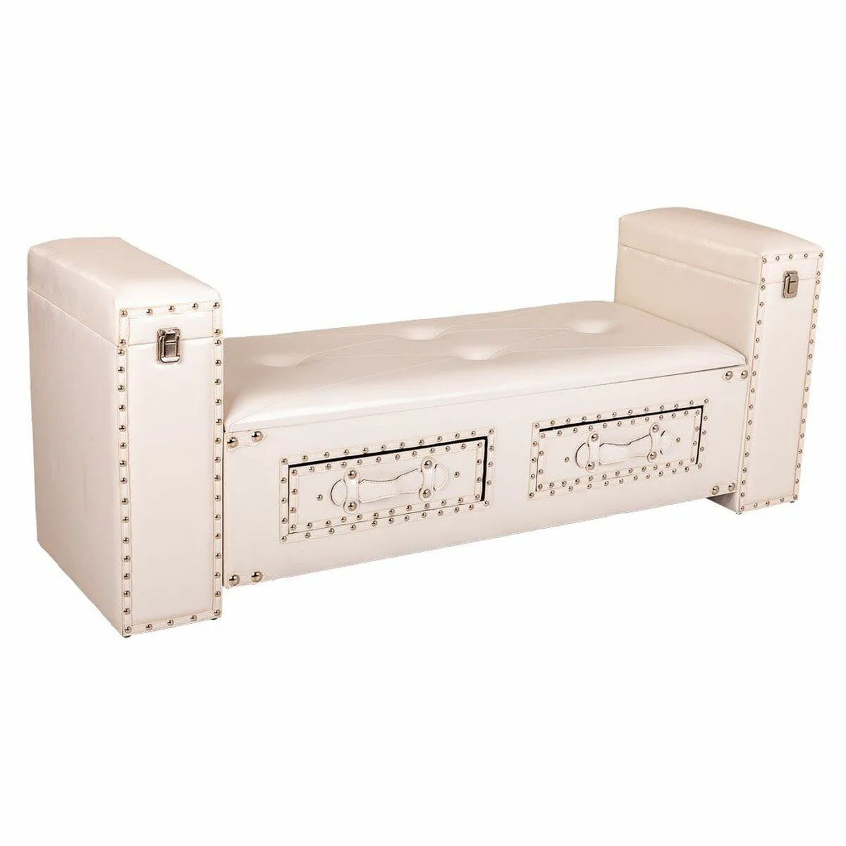 Banquette alexandra house living blanc polyurethane bois mdf 40 x 52 x 130 cm d163104429. Chez Diaytar, chaque visite est l'occasion de découvrir un nouveau produit génial, qu'il soit électronique ou domestique