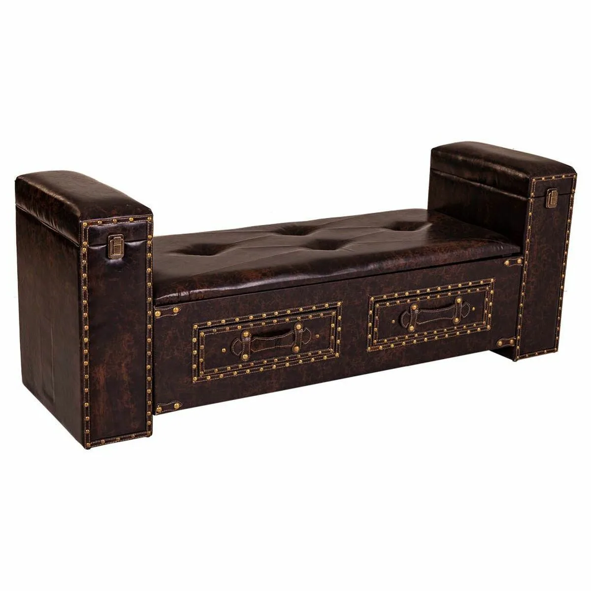 Banquette alexandra house living noir polyurethane bois mdf 40 x 52 x 130 cm d163100269. Notre équipe Diaytar est une bande de dénicheurs compulsifs, toujours en quête du produit qui provoquera l'étincelle dans votre regard.