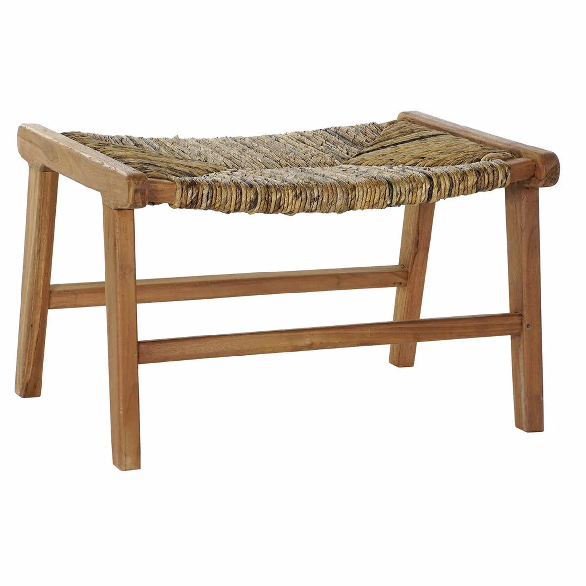 Banquette dkd home decor 65 x 47 x 40 cm naturel teck plastique marron clair s301596512. Diaytar décomplexe le shopping en ligne : trouvez tout ce dont vous avez besoin et tout ce dont vous rêvez, au même endroit