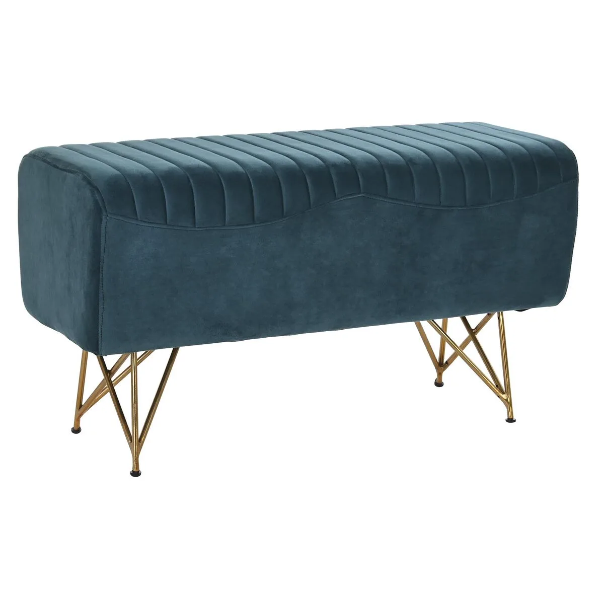 Banquette dkd home decor 90 x 31 x 47 cm metal turquoise s303408551. Chez Diaytar, nous fusionnons l'utile à l'agréable avec une gamme complète de produits soigneusement choisis pour leur design et leur fonctionnalité