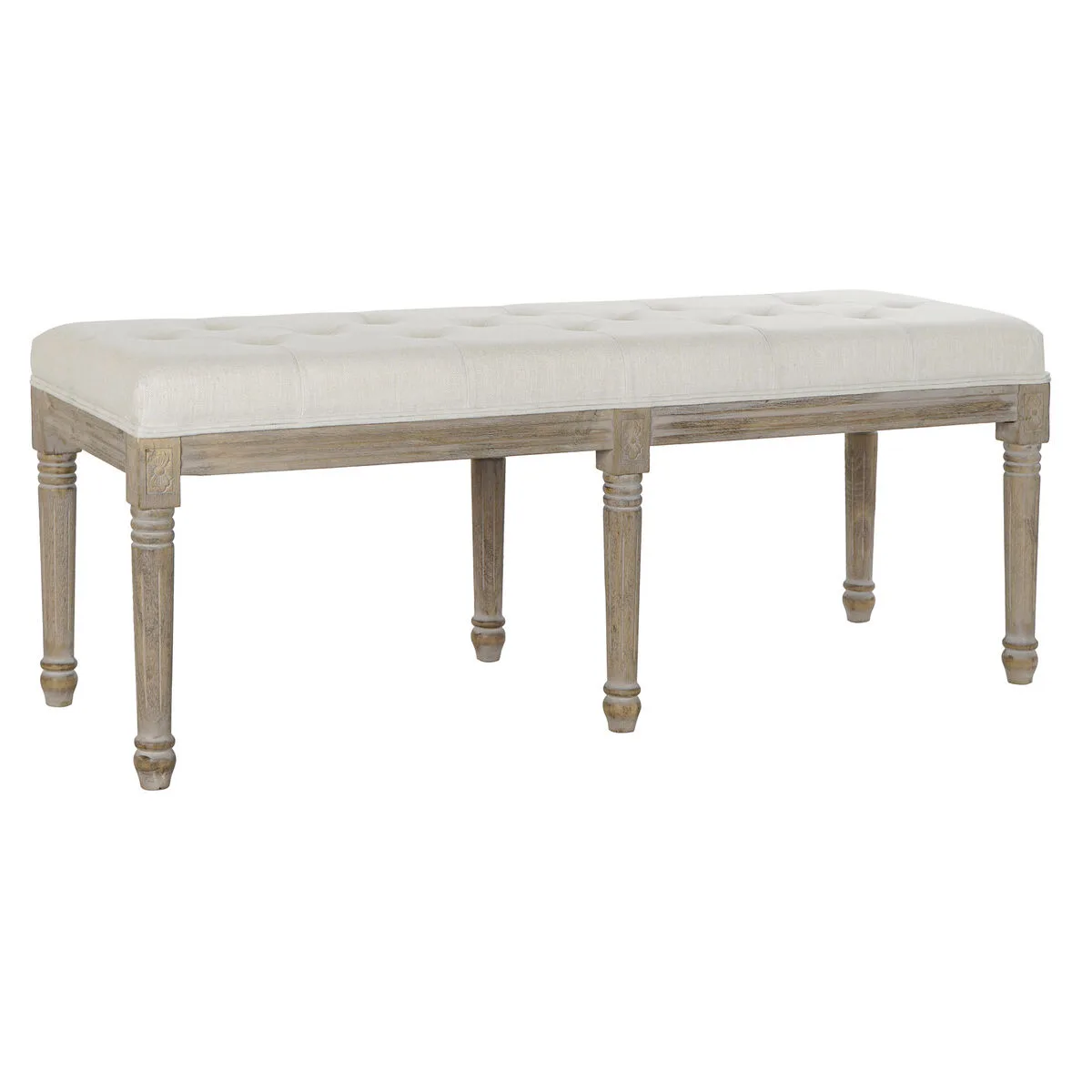Banquette dkd home decor bois d hevea 122 x 41 x 46 cm s302222012. Diaytar ou l'éloge de la diversité : un catalogue riche et varié où chacun trouve son bonheur, quel que soit son style
