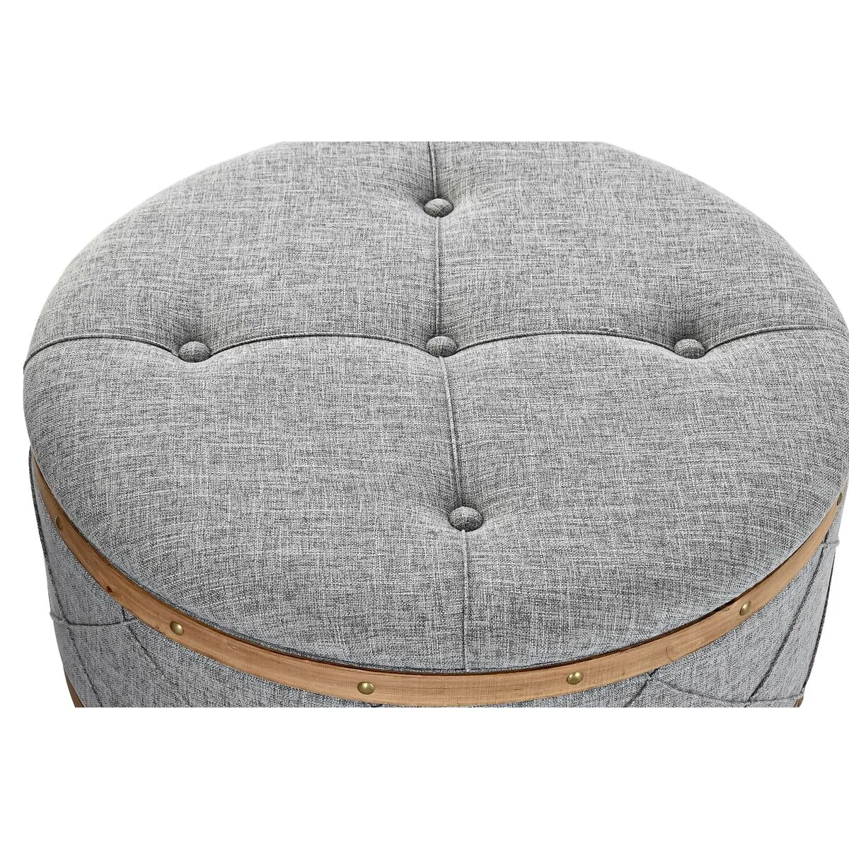 Banquette dkd home decor naturel bois polyester gris clair 80 x 80 x 43 cm s303387084. Nous croyons en la magie des objets. Chez Diaytar, chaque produit a le pouvoir de transformer une routine en moment précieux.
