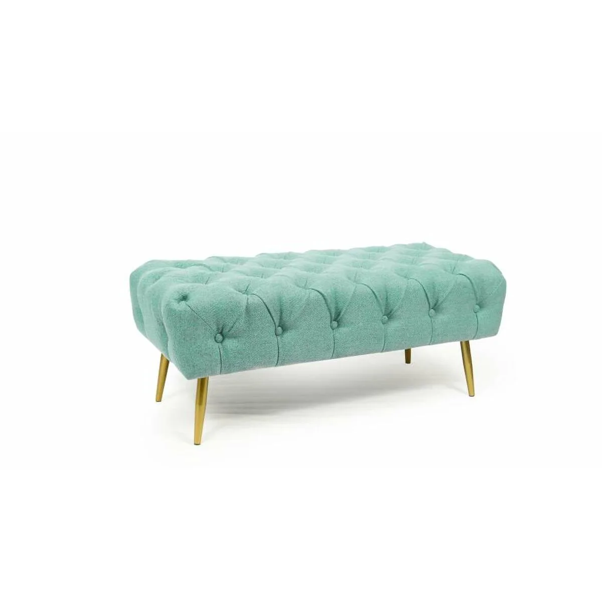 Banquette dkd home decor vert dore metal 103 x 46 x 42 cm s304033925. Diaytar cultive l'art du bien-être à travers ses produits soigneusement choisis.