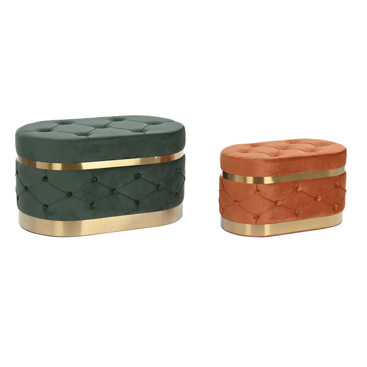 Banquette dkd home decor vert orange dore bois mdf 80 x 47 x 43 cm 2 unites s304438040. Diaytar défend une idée forte : le shopping en ligne doit être une aventure qui éveille la curiosité et comble les besoins