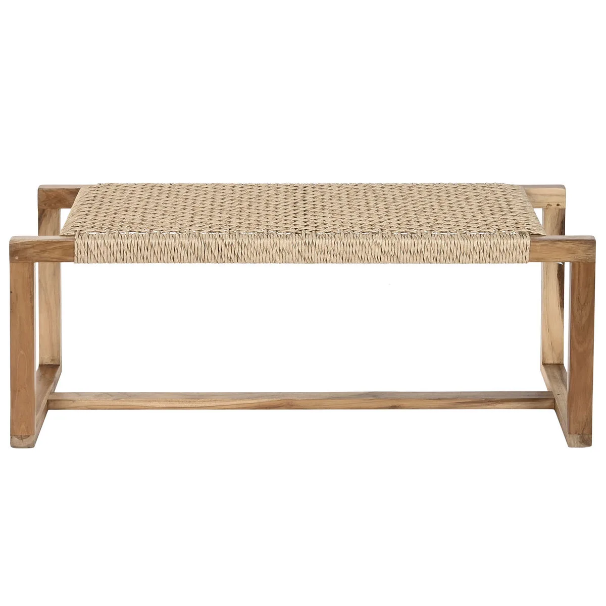 Banquette home esprit marron fibre synthetique fibre bois de teck 120 x 40 x 45 cm s306176286. Diaytar capitalise sur la diversité : notre force est de vous offrir un choix immense sans jamais sacrifier la qualité