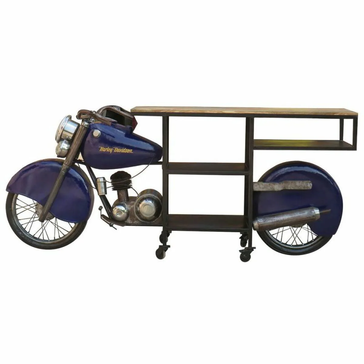 Bar porte bouteilles alexandra house living drive bleu 45 x 98 x 235 cm d163260525. Diaytar, c'est la solution élégante à tous vos problèmes du quotidien, et la source de nouvelles envies insoupçonnées.