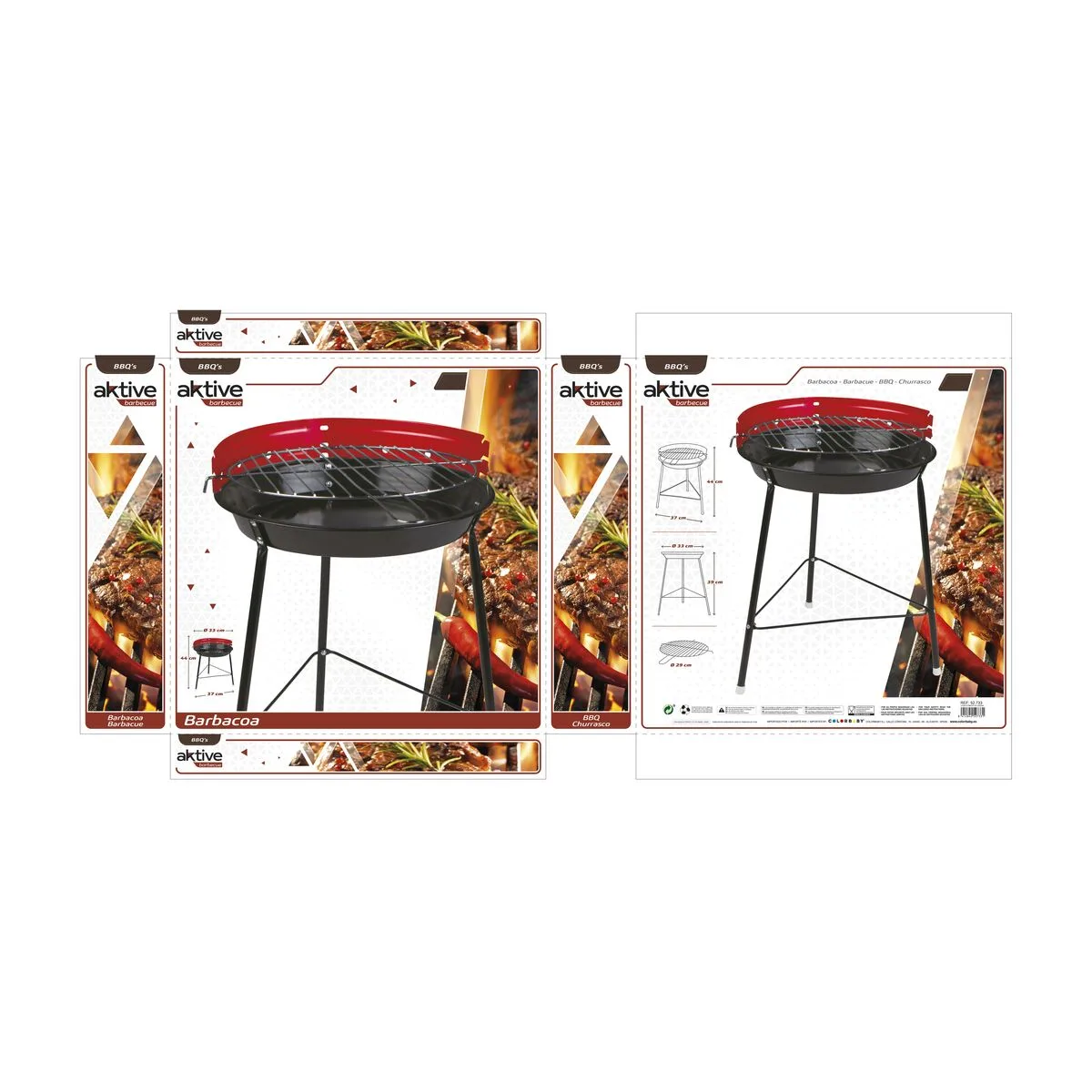 Barbecue a charbon sur pied aktive o 33 cm s890469520. Notre équipe chez Diaytar est une brigade de passionnés, toujours en chasse pour dénicher la perle rare qui vous fera vibrer.
