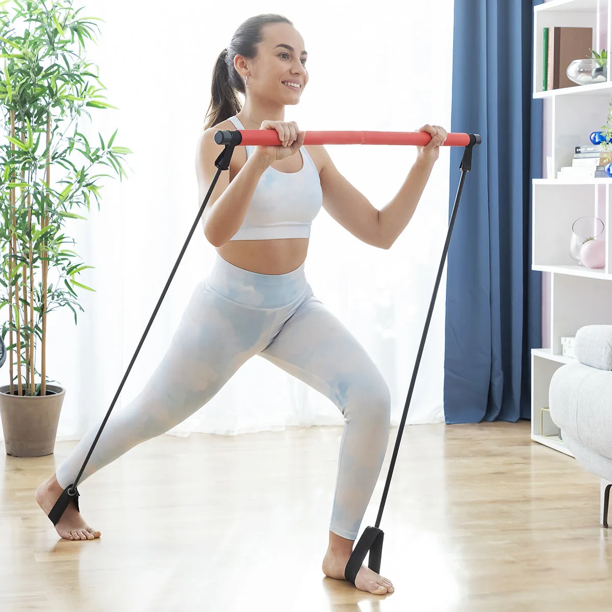 Barre de fitness avec elastiques et guide d exercice resibar innovagoods v010346778. Diaytar, c'est la certitude de faire un choix judicieux. Chaque produit dans notre catalogue a passé nos tests exigeants.