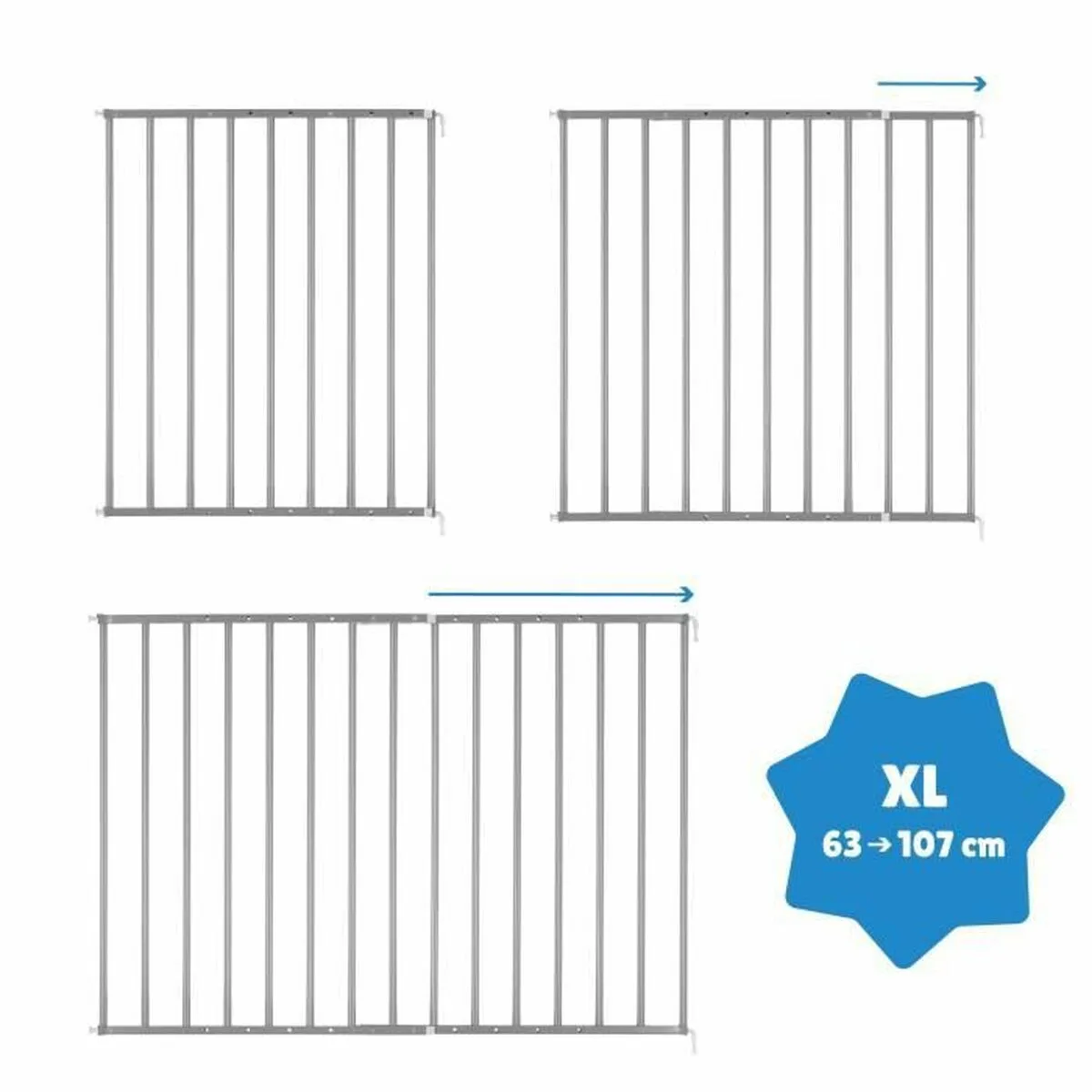 Barriere de securite badabulle safe protect xl 107 cm s710112914. Diaytar, c'est l'assurance de découvrir des produits que vous ne trouverez nulle part ailleurs, tous domaines confondus