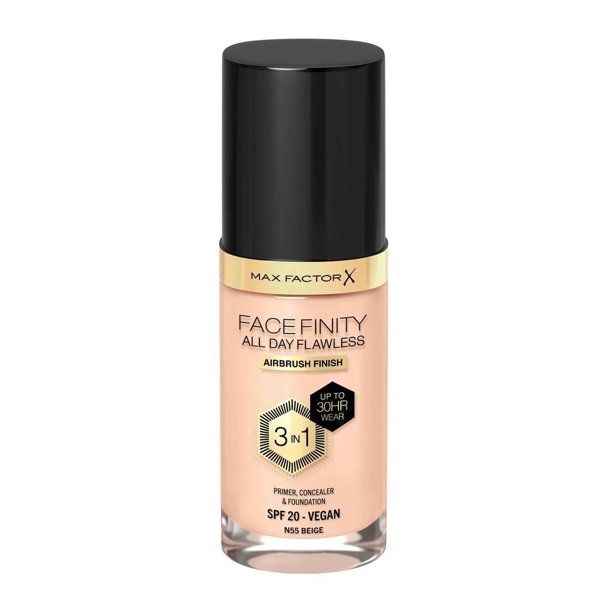 Base de maquillage cremeuse max factor facefinity 3 en 1 spf 20 no 55 beige 30 ml s0511257658. Diaytar anticipe les tendances pour vous offrir le meilleur de la mode.