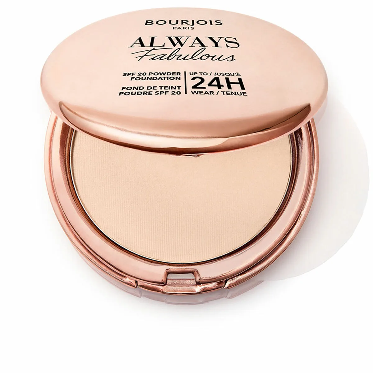Base de maquillage en poudre bourjois always fabulous no 100 rose ivory spf 20 7 g s0512123615. Diaytar : Votre portail vers un monde de produits où la frontière entre l'essentiel et le superflu devient délicieusement floue