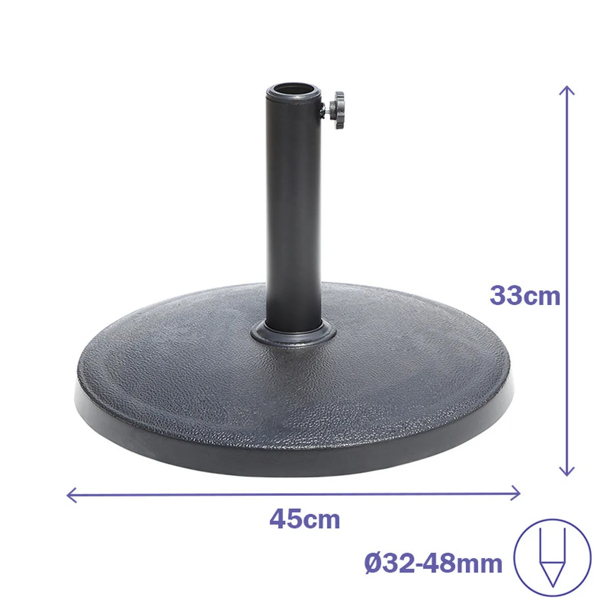 Base de parasol marbueno en ciment 12kg jardin piscine et terrasse 10305 d140005455. Oubliez tout ce que vous savez sur le e-commerce. Diaytar réécrit les règles avec une offre audacieuse et éclectique.