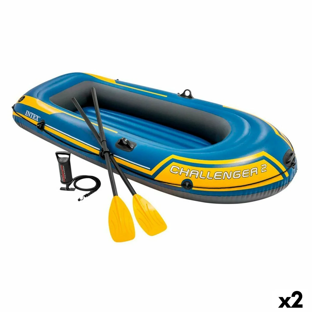 Bateau gonflable intex challenger 2 2 unites 236 x 41 x 114 cm s890159624. Diaytar s'adapte à vos besoins avec une gamme complète et variée.