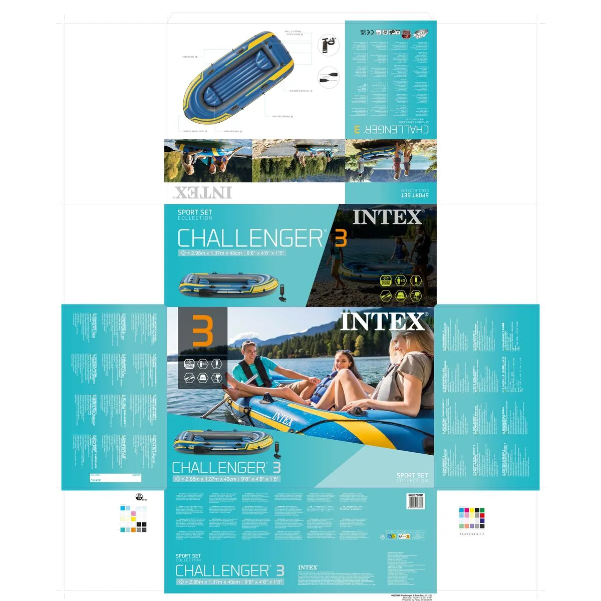 Bateau gonflable intex challenger 3 295 x 43 x 137 cm s890159782. Diaytar, une boutique en ligne qui défie les catégories traditionnelles en mêlant produits high-tech, maison et lifestyle avec brio