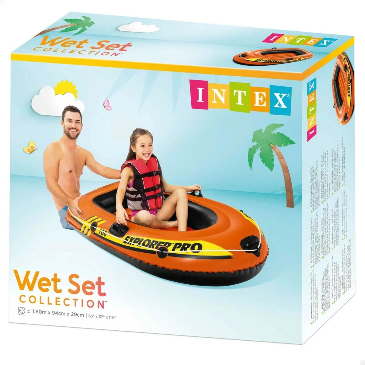 Bateau gonflable intex explorer pro 100 3 unites 160 x 29 x 94 cm s890158540. Diaytar se positionne comme le carrefour des produits innovants, qu'ils relèvent de la tech, de la maison ou du quotidien