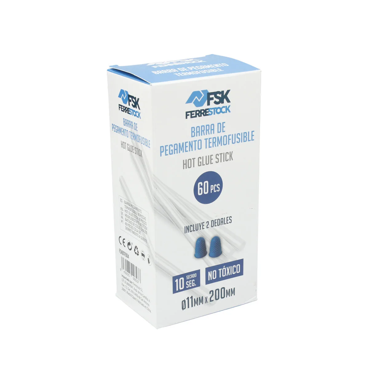 Baton de colle ferrestock o 11 cm transparent 60 unites s650441656. Diaytar, c'est le cercle vertueux : des produits de qualité qui améliorent votre vie, qui vous rendent heureux, alors vous revenez.