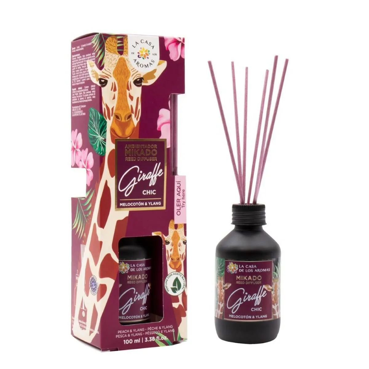 Batonnets parfumes la casa de los aromas giraffe chic peche ylang ylang 100 ml s059341952. La mode selon Diaytar : audacieuse, accessible et toujours dans l'air du temps.