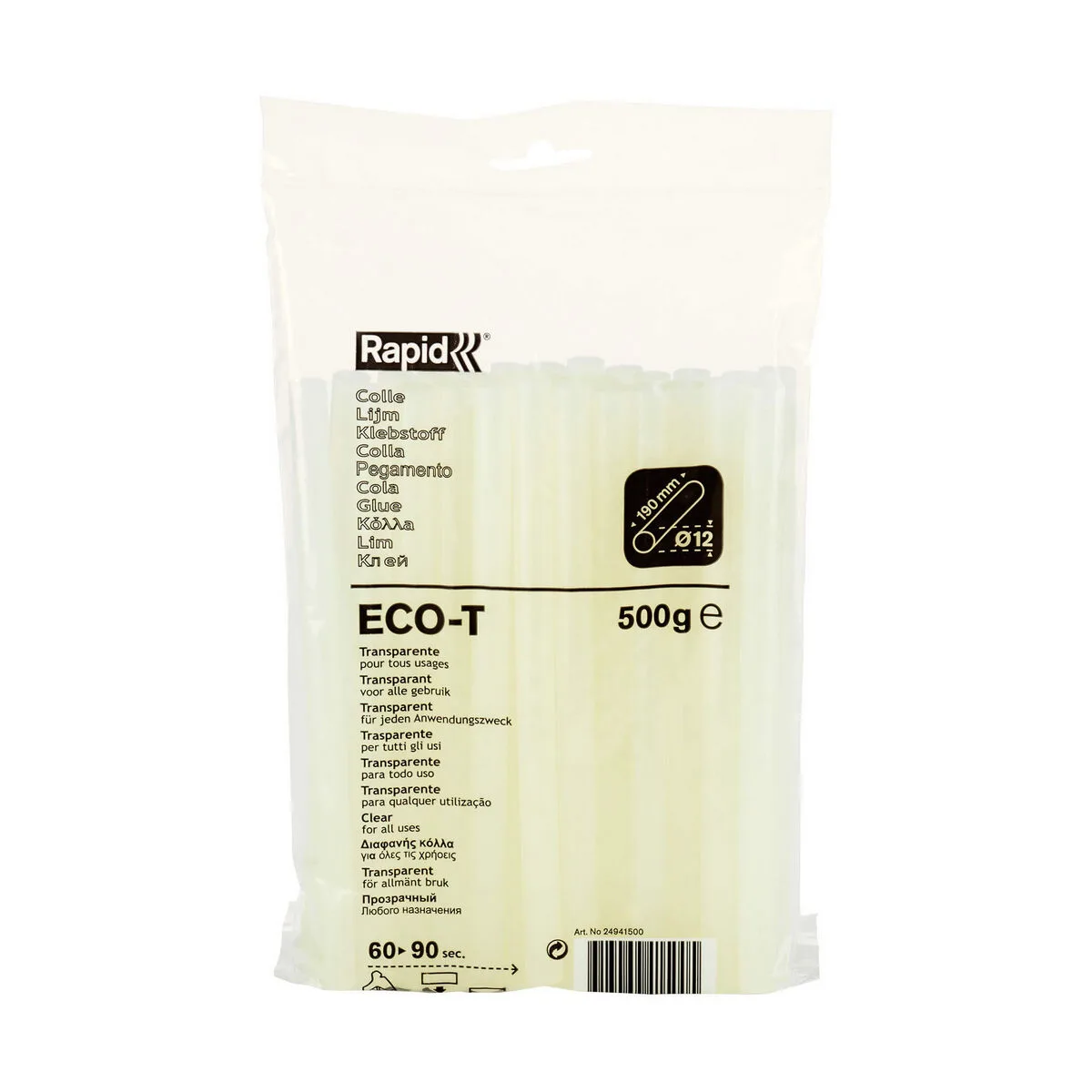 Batons de colle thermofusible rapid eco t o 12 x 190 mm 500 g translucide s791810862. La chasse aux produits extraordinaires est ouverte. Diaytar vous donne les clés d'un univers shopping infini.