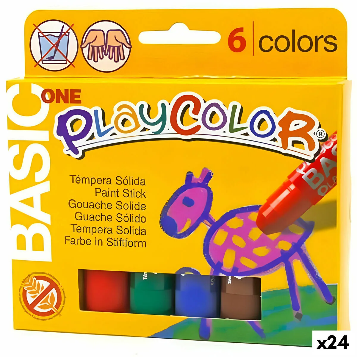 Batons de gouache solide playcolor basic one multicouleur 24 unites s843437472. Diaytar ne stocke pas des produits, il collectionne des pièces uniques pour enrichir votre quotidien.