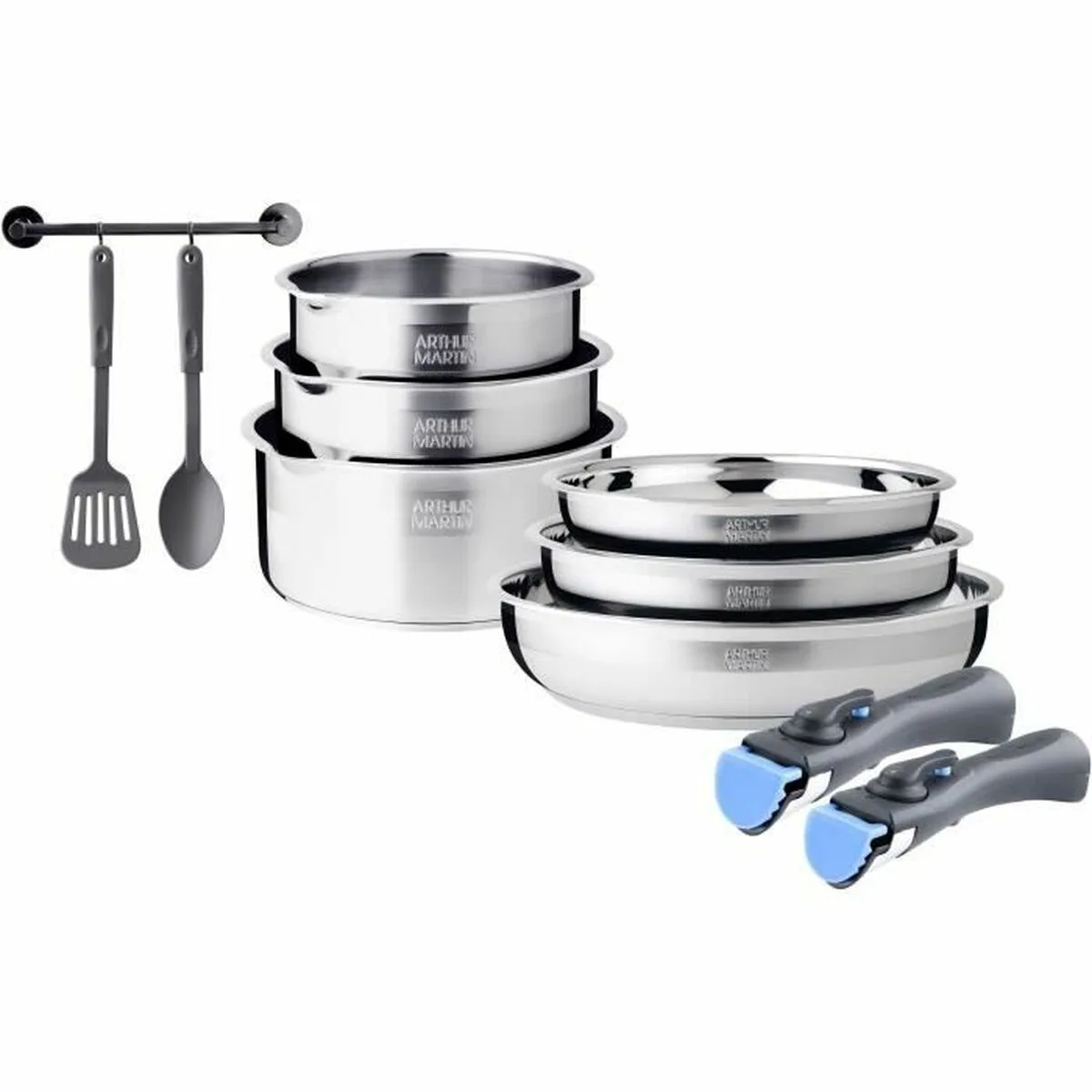 Batterie de cuisine arthur martin acier 10 pieces s7101334913. L'art de vivre à la française s'exprime dans notre collection maison Diaytar.