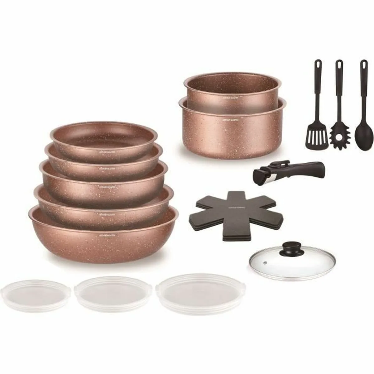 Batterie de cuisine arthur martin terracotta 18 pieces s7101523415. Diaytar a été conçu pour ceux qui refusent le compromis. Ici, chaque produit est une victoire du qualitatif sur le quantitatif.