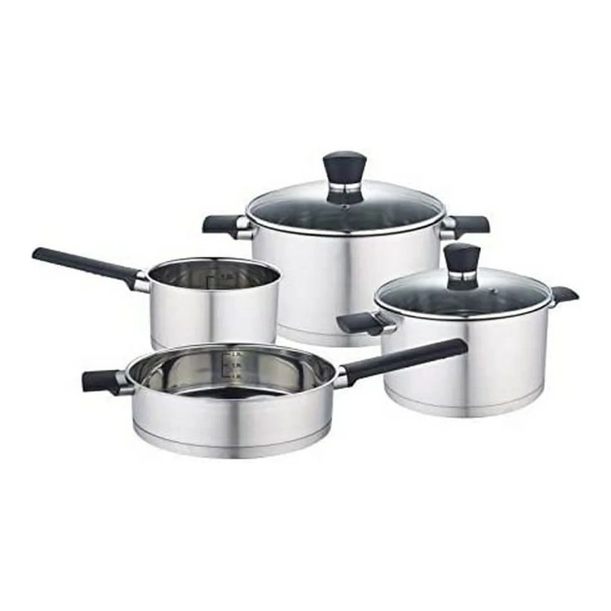 Batterie de cuisine baumalu onyx verre acier inoxydable 6 pieces s710741056. Notre équipe chez Diaytar est votre équipe de choc, dévouée à débusquer les produits qui méritent votre attention.
