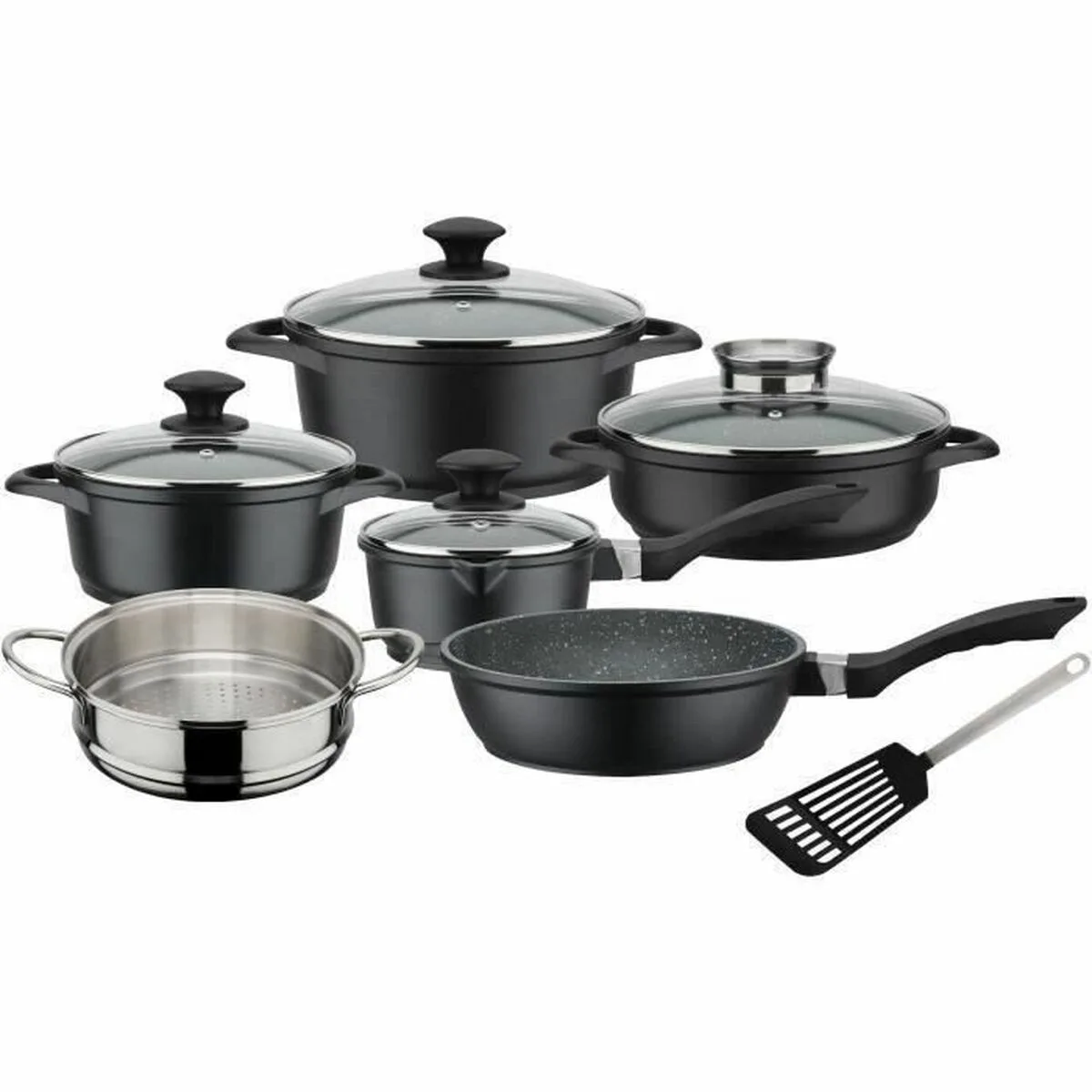 Batterie de cuisine gsw noir noir 10 pieces s7101520278. Transformez votre intérieur avec les produits déco Diaytar !
