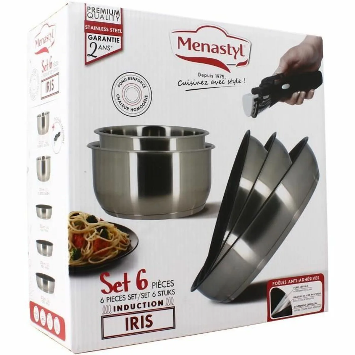 Batterie de cuisine menastyl s7101570614. Créez votre look signature avec les pièces mode sélectionnées par Diaytar.