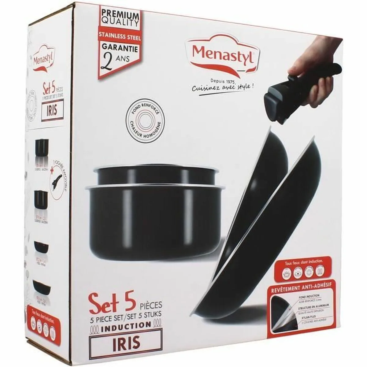 Batterie de cuisine menastyl s7101719042. Diaytar : Votre guide shopping pour une sélection exigeante de produits tendance, technologiques et domestiques