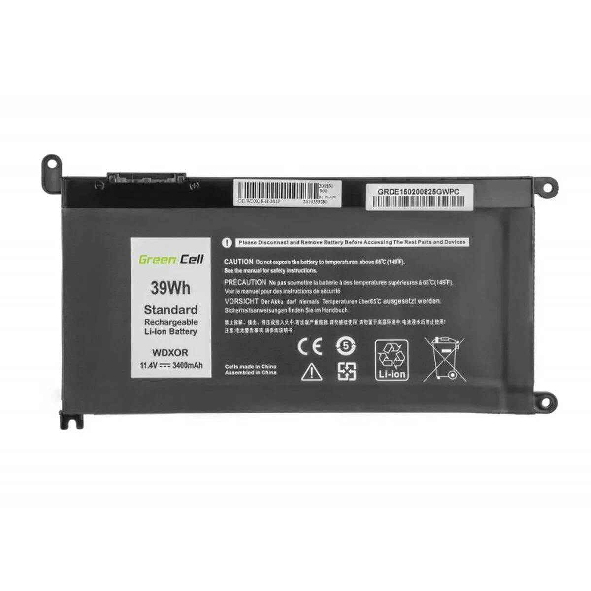 Batterie pour ordinateur portable green cell de150 noir 3400 mah s911893147. Diaytar, c'est votre éditeur de vie. Nous sélectionnons les produits qui deviendront les chapitres essentiels de votre quotidien.