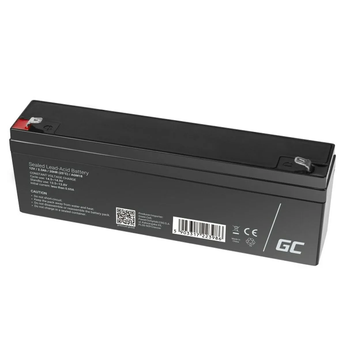Batterie pour systeme d alimentation sans interruption green cell agm18 12 v s9110305124. Découvrez l'univers Diaytar - Des milliers de produits sélectionnés avec soin pour vous.