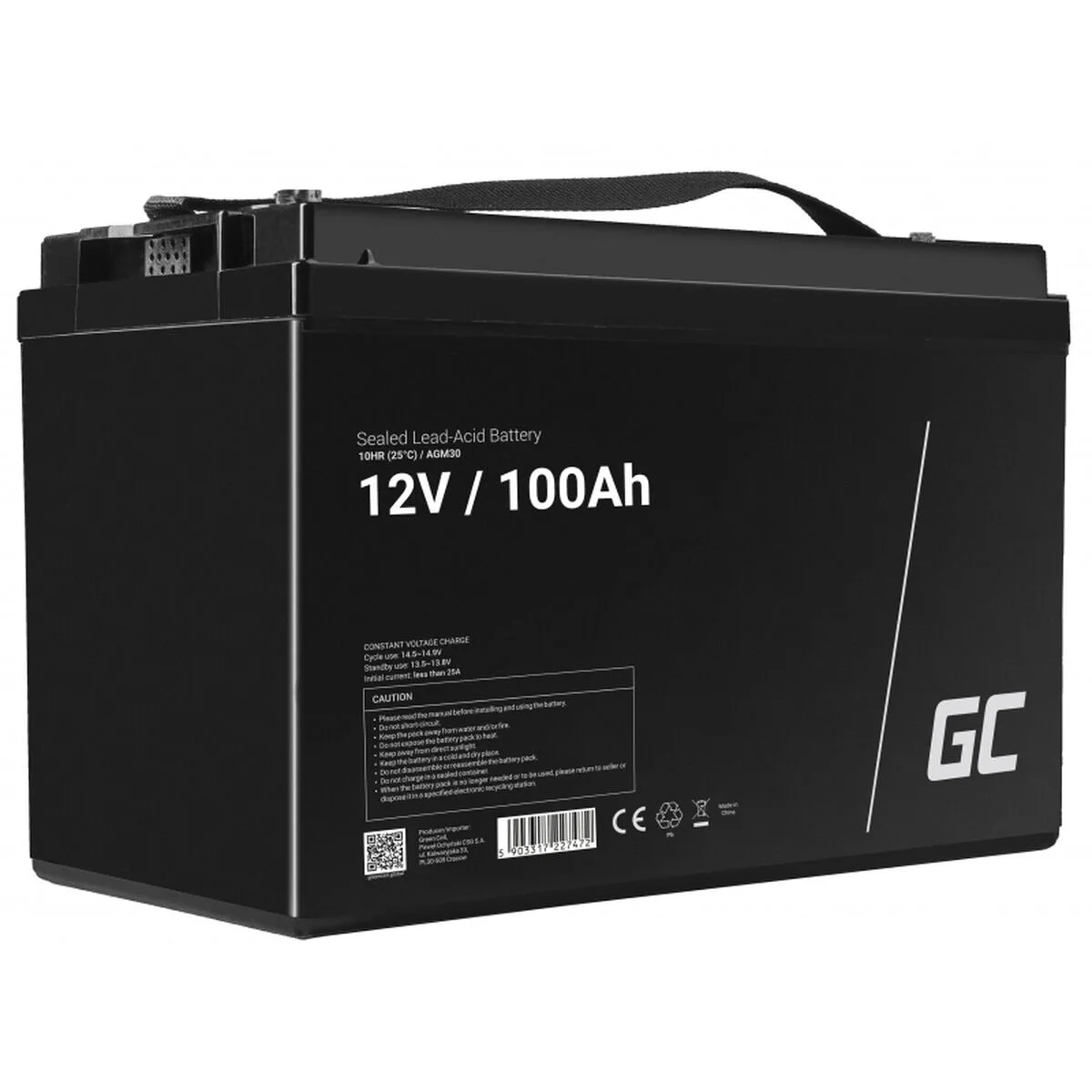Batterie pour systeme d alimentation sans interruption green cell agm30 100 ah 12 v s916399025. La promesse Diaytar : une sélection rigoureuse de produits généraux où la tendance et la durabilité vont de pair