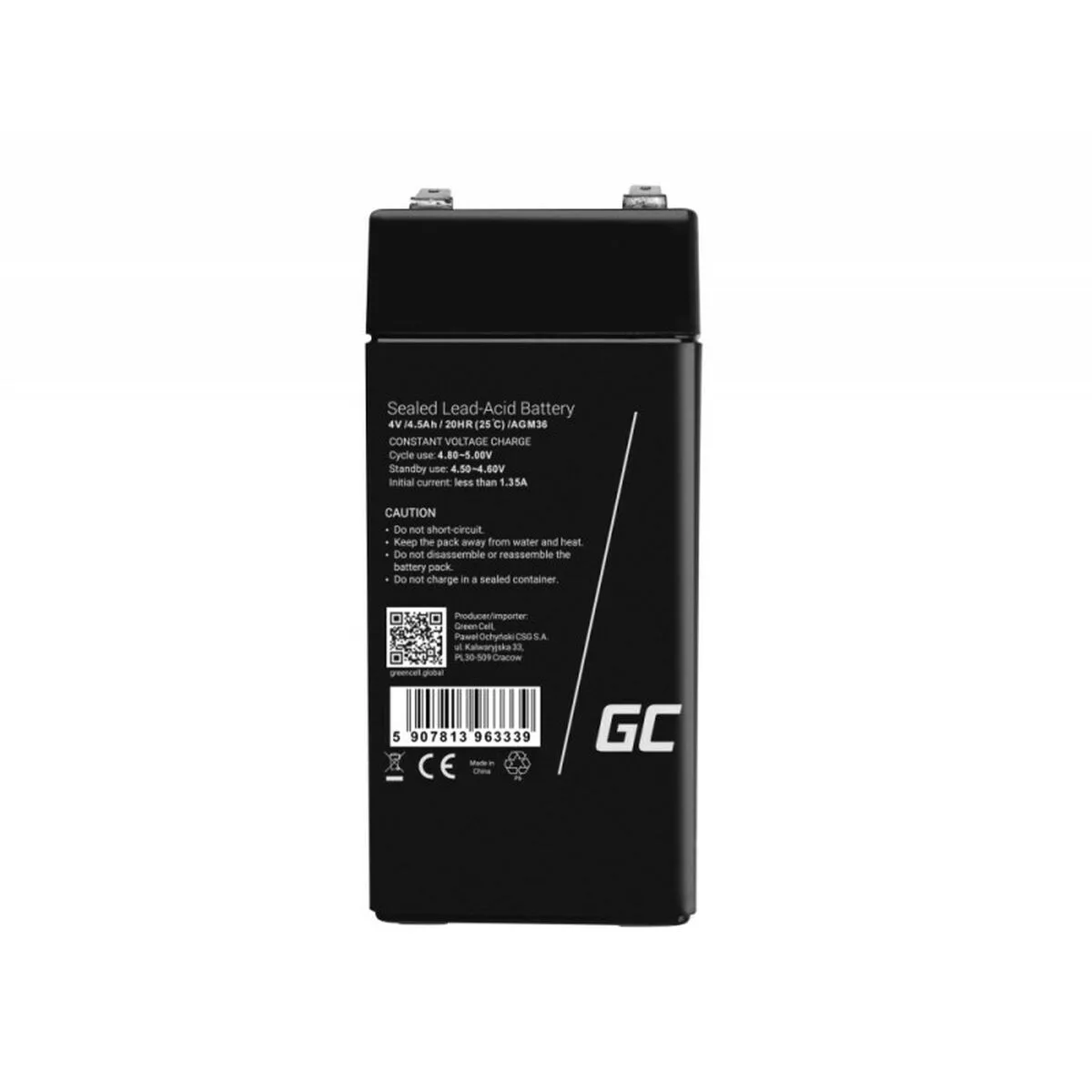 Batterie pour systeme d alimentation sans interruption green cell agm36 45 ah s9111617354. Nous traitons chaque produit Diaytar avec le même respect que si nous devions l'offrir à un proche. La qualité est non-négociable.
