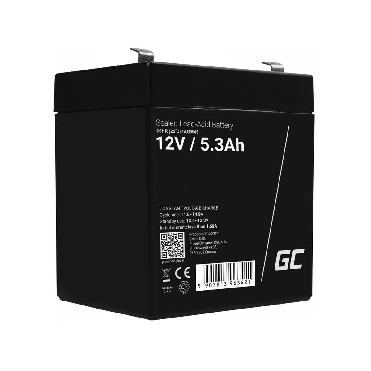 Batterie pour systeme d alimentation sans interruption green cell agm45 5 2 ah 12 v s912989536. Diaytar - L'art de bien vivre commence ici. Découvrez nos collections exclusives.