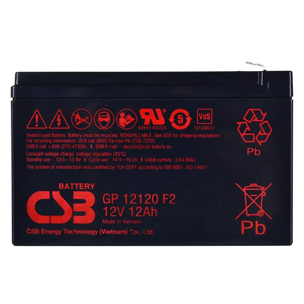 Batterie pour systeme d alimentation sans interruption hitachi csb gp12120f2 12000 mah 12 v s912981584. Diaytar, le reflect de vos envies multiples : une gamme de produits soigneusement composée pour sa diversité et sa pertinence