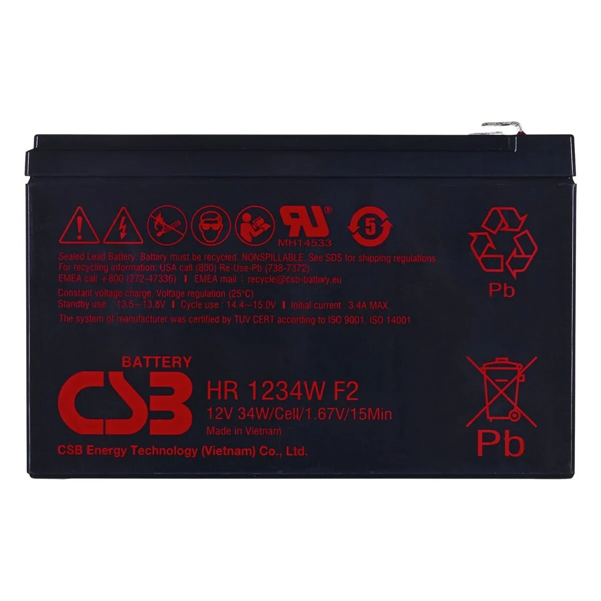 Batterie pour systeme d alimentation sans interruption hitachi csb hr1234wf2 9 ah 12 v s912981228. Diaytar a été conçu pour ceux qui voient le shopping en ligne comme une source d'inspiration et de solutions pratiques