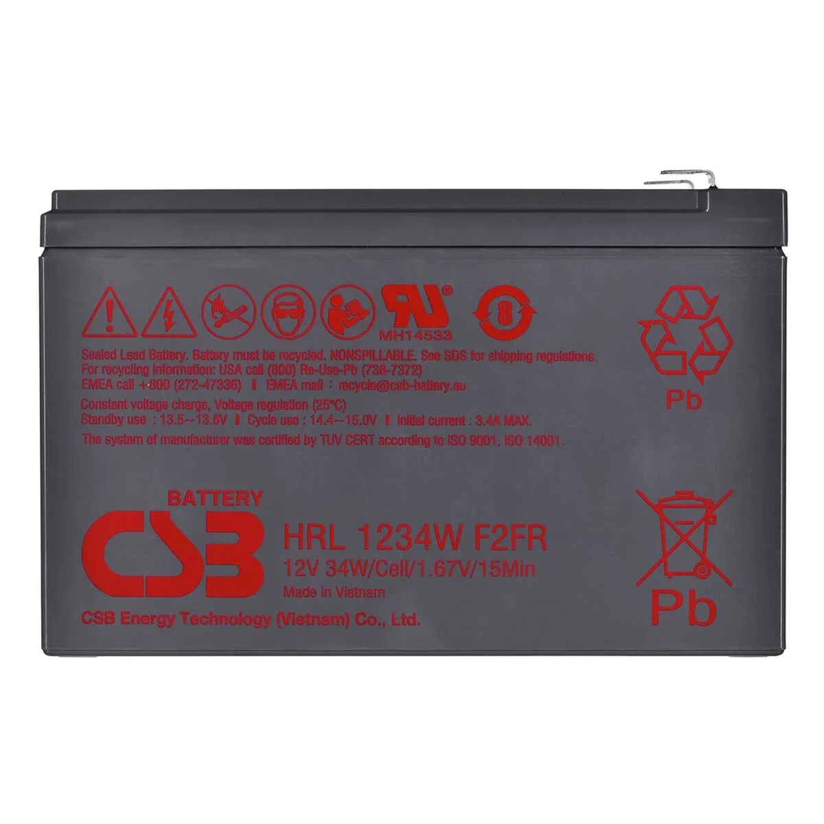 Batterie pour systeme d alimentation sans interruption hitachi csb hrl1234wf2 9 ah 12 v s912981439. Diaytar, c'est la promesse de découvrir au moins un produit qui vous fera dire 'Mais où était-il donc tout ce temps ?'.