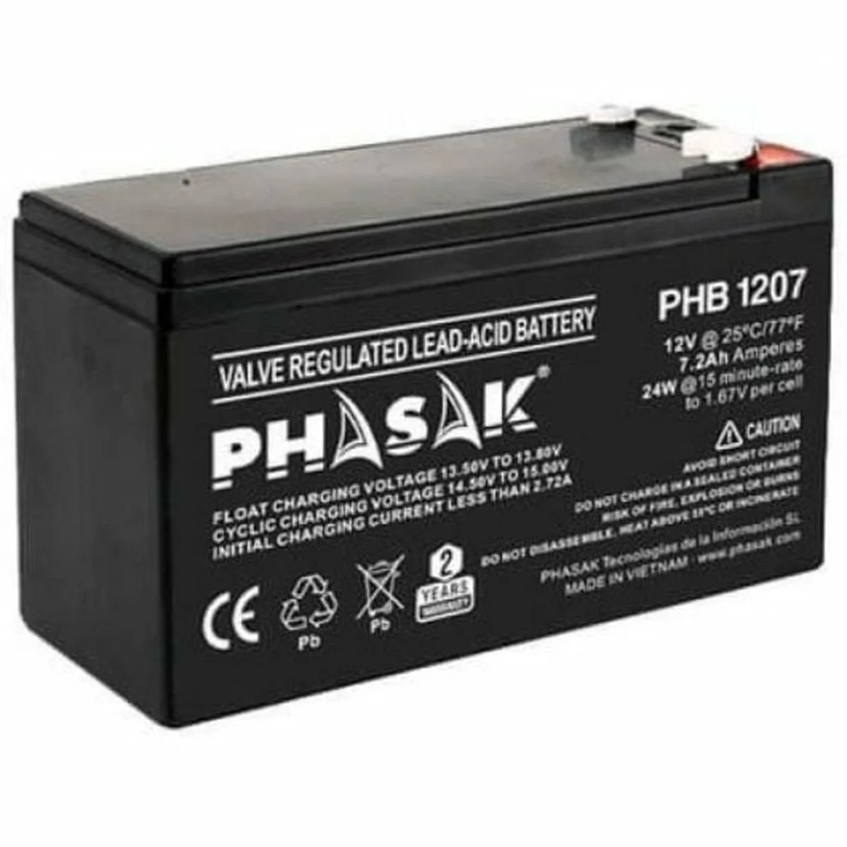 Batterie pour systeme d alimentation sans interruption phasak phb 1207 12 v s991103740. Nous avons injecté tout notre savoir-faire dans Diaytar pour vous offrir une expérience shopping sans friction, tout en plaisir.