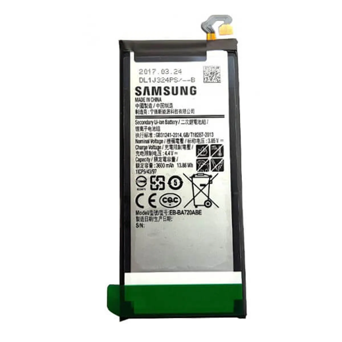 Batterie pour telephone portable samsung eb ba720abe m080087648. Diaytar réinvente le e-commerce avec une approche généraliste axée sur la qualité, la tendance et l'accessibilité