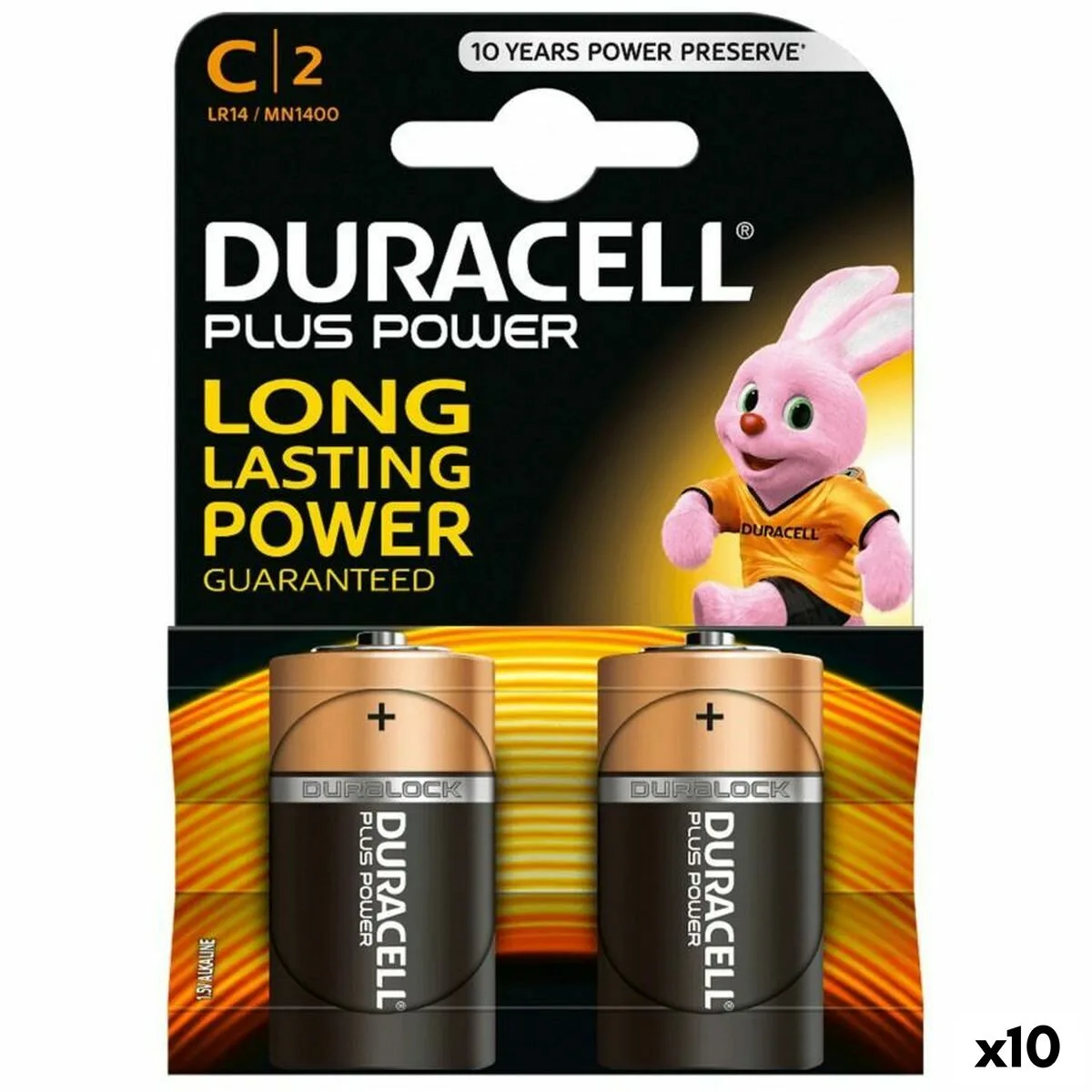 Batteries duracell plus power l2 clr14 1 5 v lr14 10 unites s843836557. Diaytar a sélectionné pour vous une palette de produits allant de l'électronique grand public aux must-have de la maison
