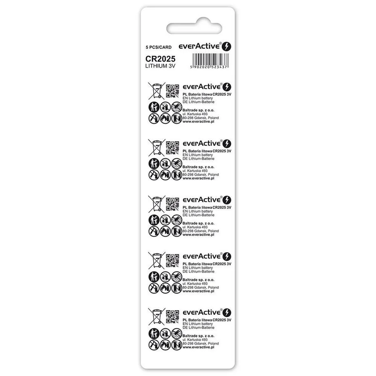 Batteries everactive cr2025 5 unites s910612687. Bienvenue chez Diaytar, où nous croyons que le meilleur produit est celui qui vous trouve, et non l'inverse.