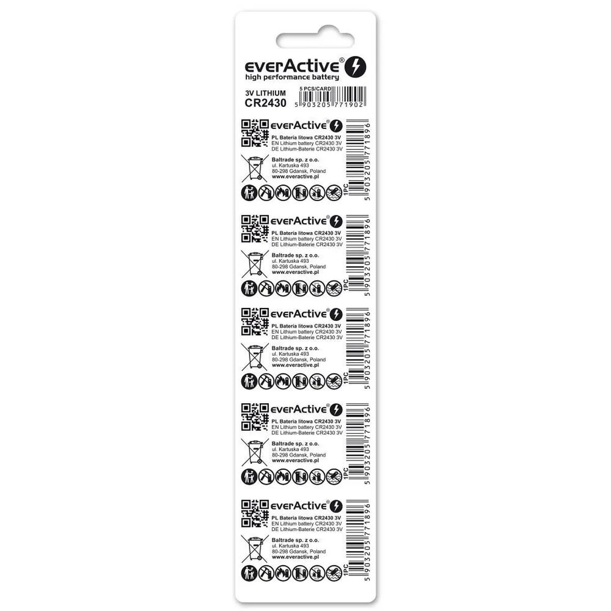 Batteries everactive cr2430 5 unites s913255924. Diaytar a bâti sa réputation sur un mélange parfait entre produits technologiques innovants et articles généraux de qualité supérieure