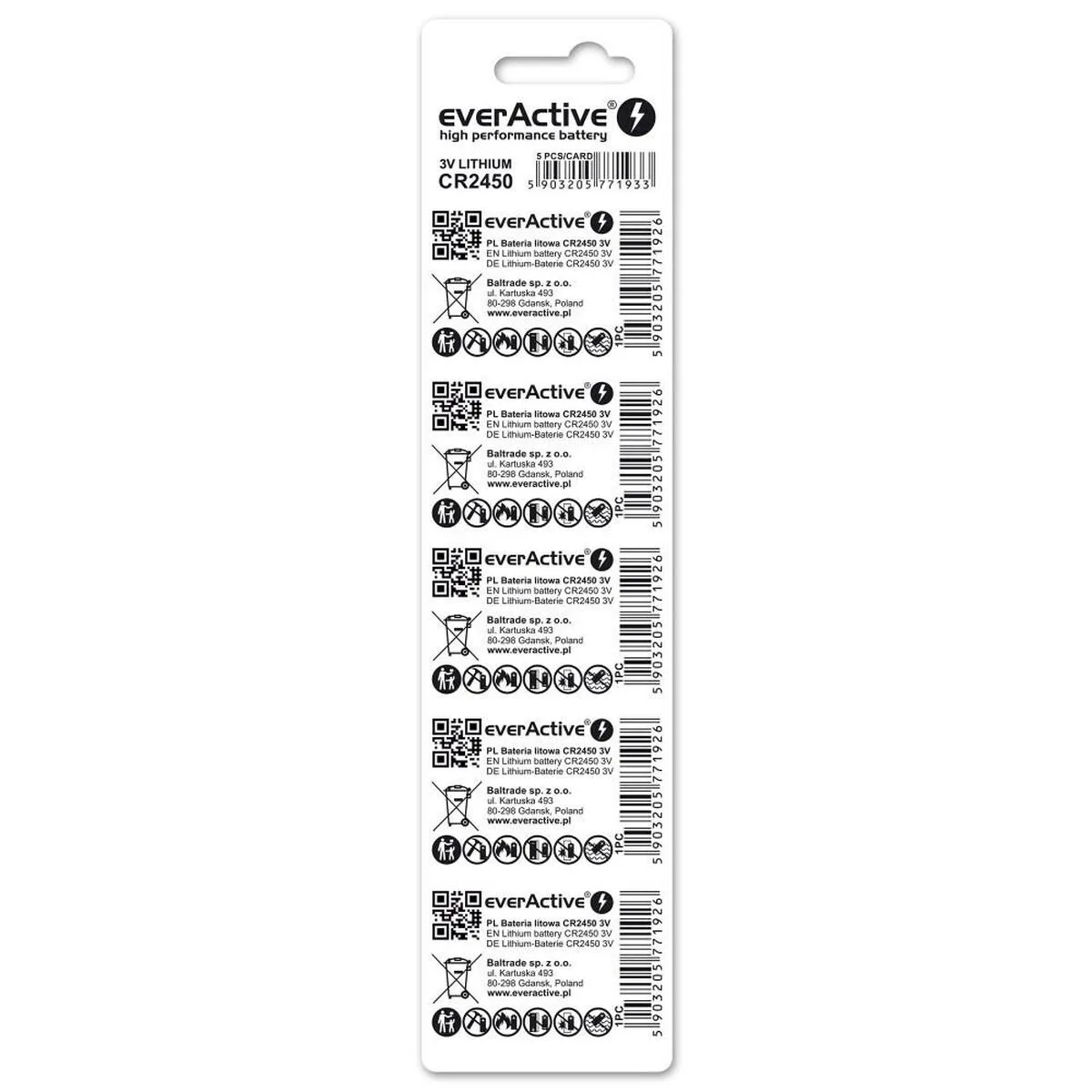 Batteries everactive cr2450 5 unites s913256062. Élargissez vos horizons avec Diaytar, le hub de tous les produits qui comptent vraiment dans votre vie de tous les jours