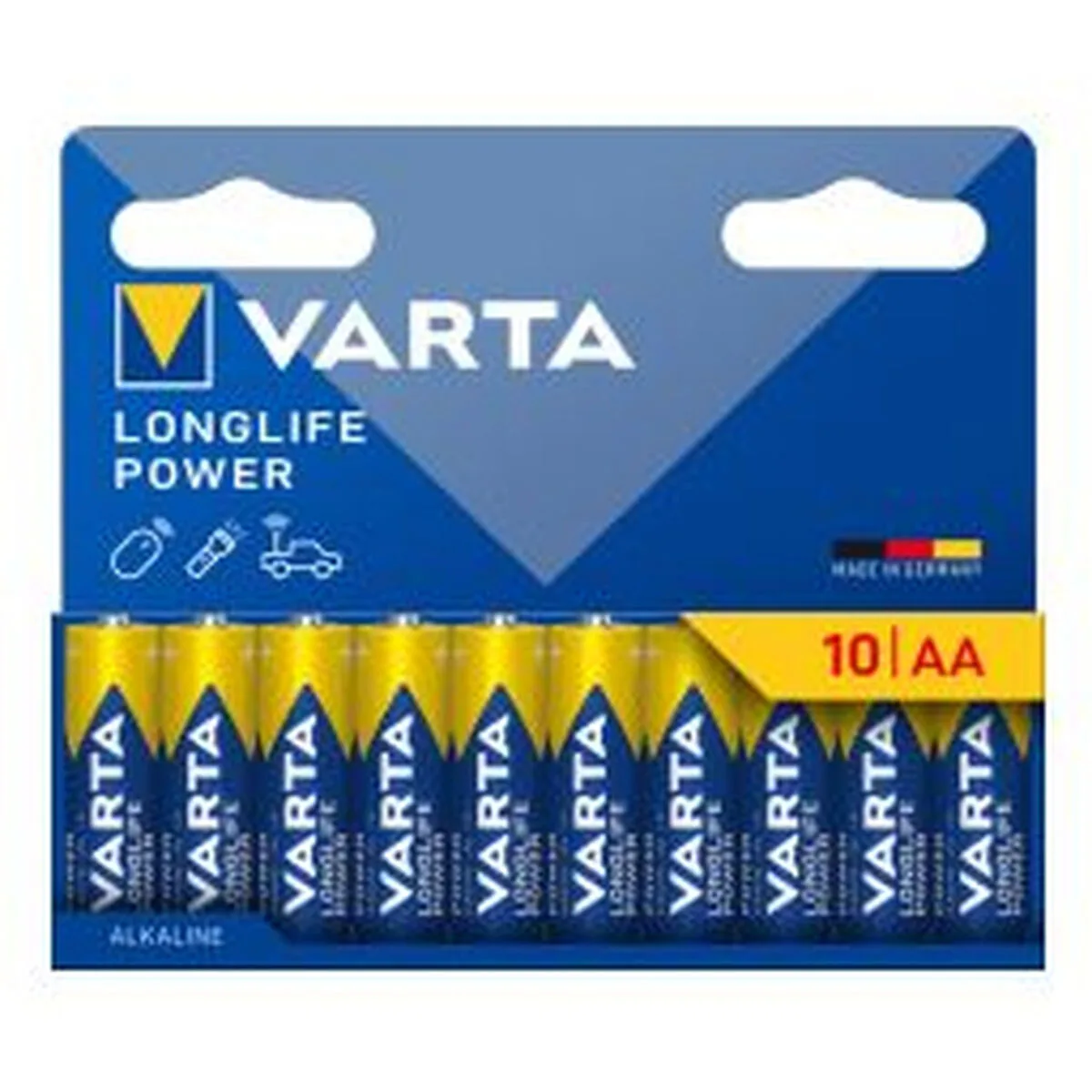Batteries varta longlife power aa lr06 1 5 v aa lr06 10 unites s792840414. Diaytar, c'est la certitude de faire un choix judicieux. Chaque produit dans notre catalogue a passé nos tests exigeants.
