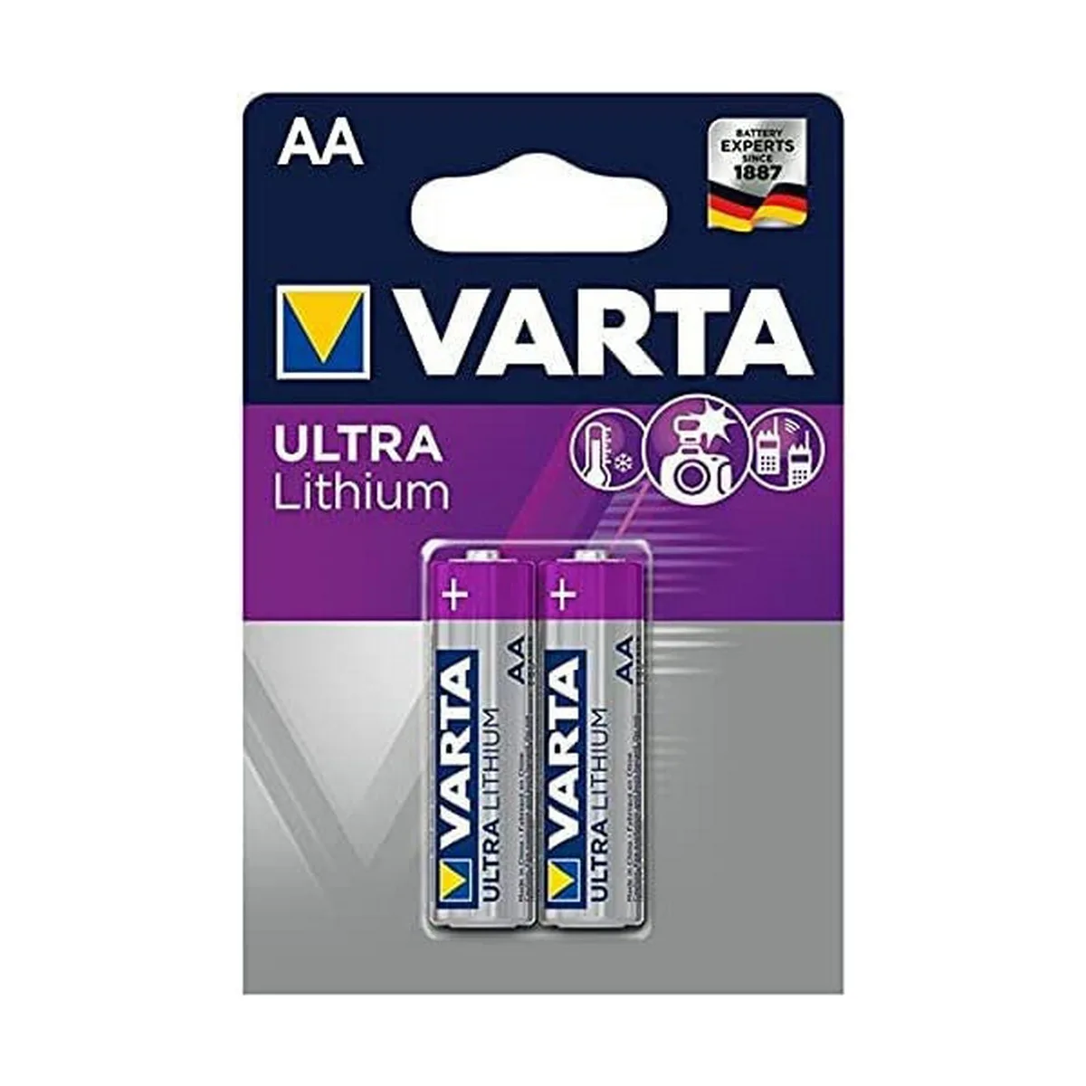 Batteries varta ultra lithium 1 5 v 2 unites s790215960. Votre style, votre personnalité, nos produits : bienvenue chez Diaytar !