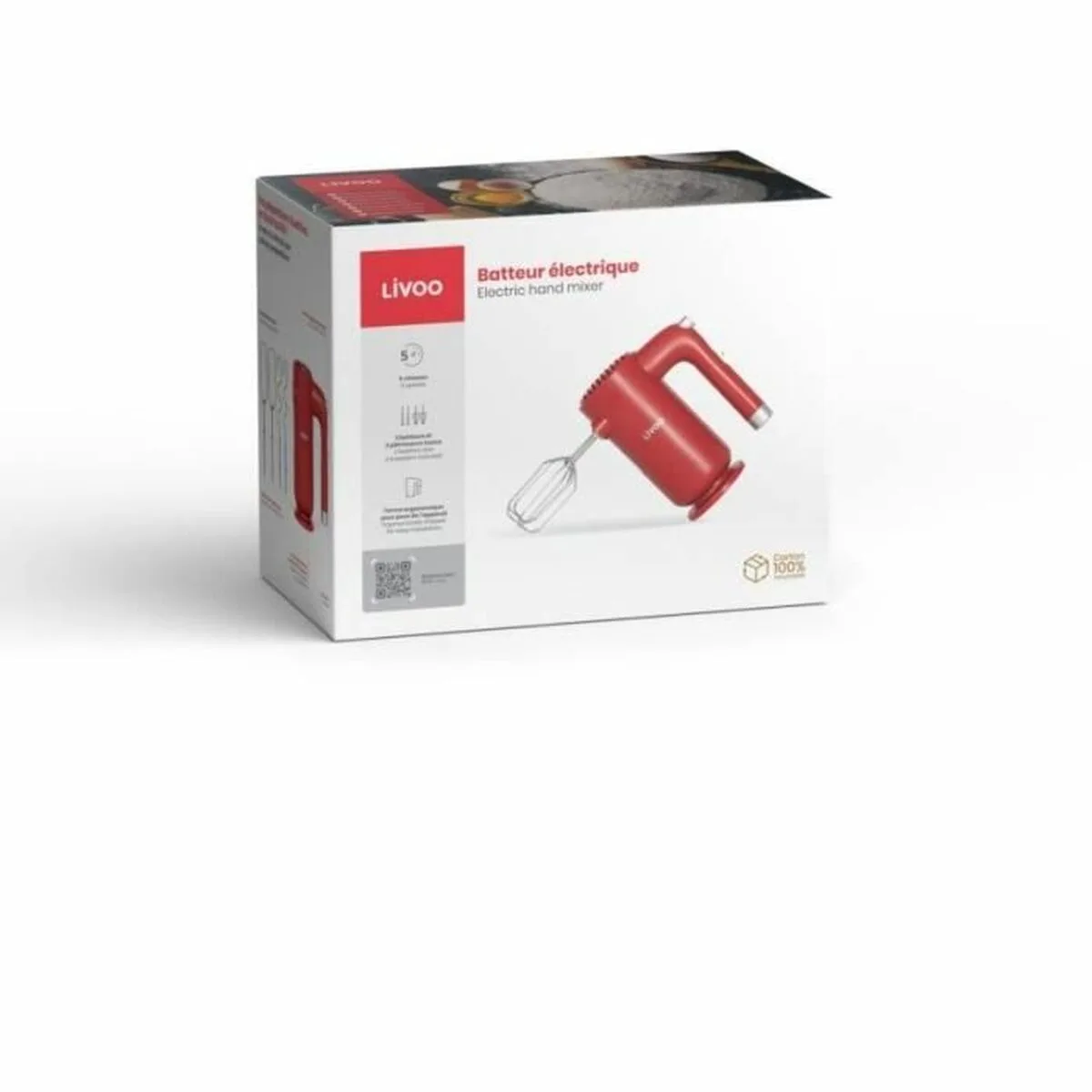 Batteur a fouet livoo dop243r s7101031095. Notre ambition chez Diaytar : être la source la plus fiable pour vos achats de produits généraux et high-tech tendance