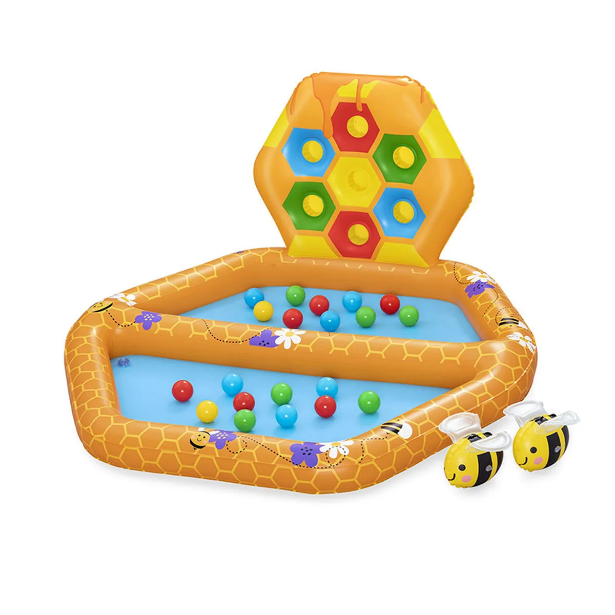 Bestway bees piscine gonflable enfant avec balles 127x119x61 cm 12 mois jardin 52639 d140039529. Diaytar, c'est le sismographe des tendances : nous captons les vibrations du marché pour vous offrir le meilleur.